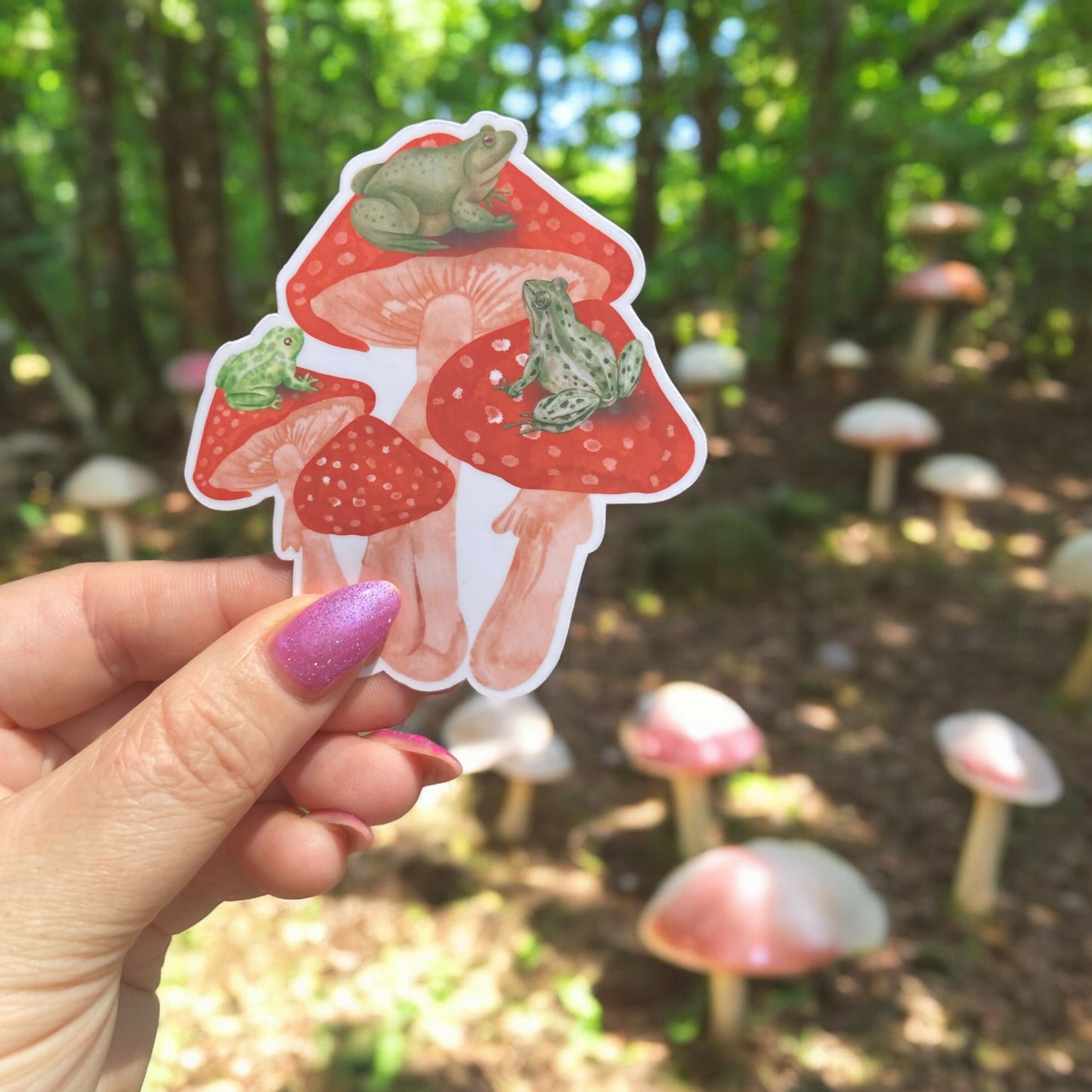 Mushroom Sticker