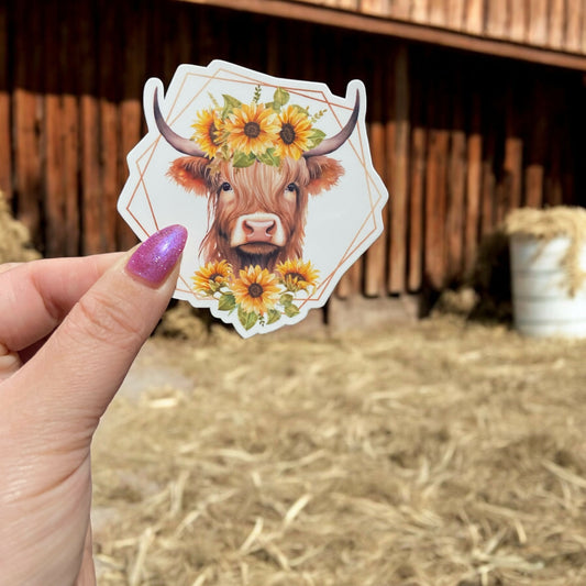 Sunflower Cow