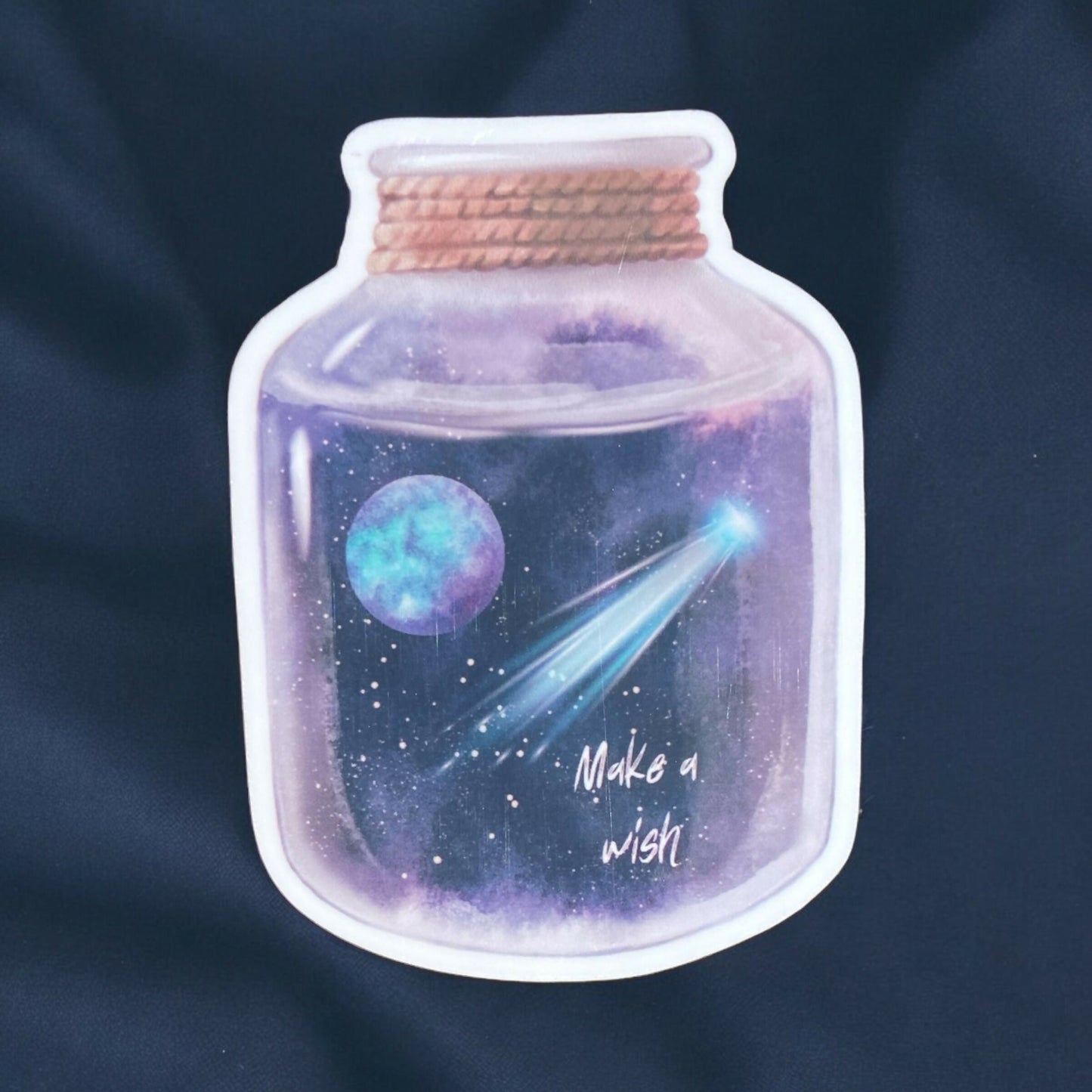 Galaxy Jar Sticker