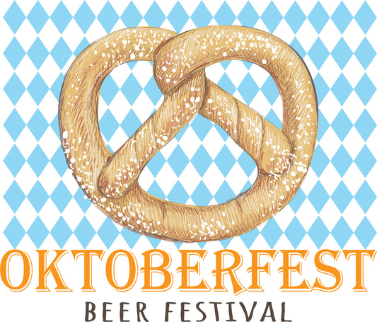 Octoberfest Pretzel Decal