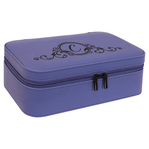 Leatherette Large Travel Jewelry Box