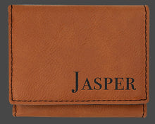 Load image into Gallery viewer, Leatherette Trifold Wallet
