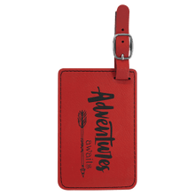 Load image into Gallery viewer, 4 1/4&quot; x 2 3/4&quot; Leatherette Luggage Tag
