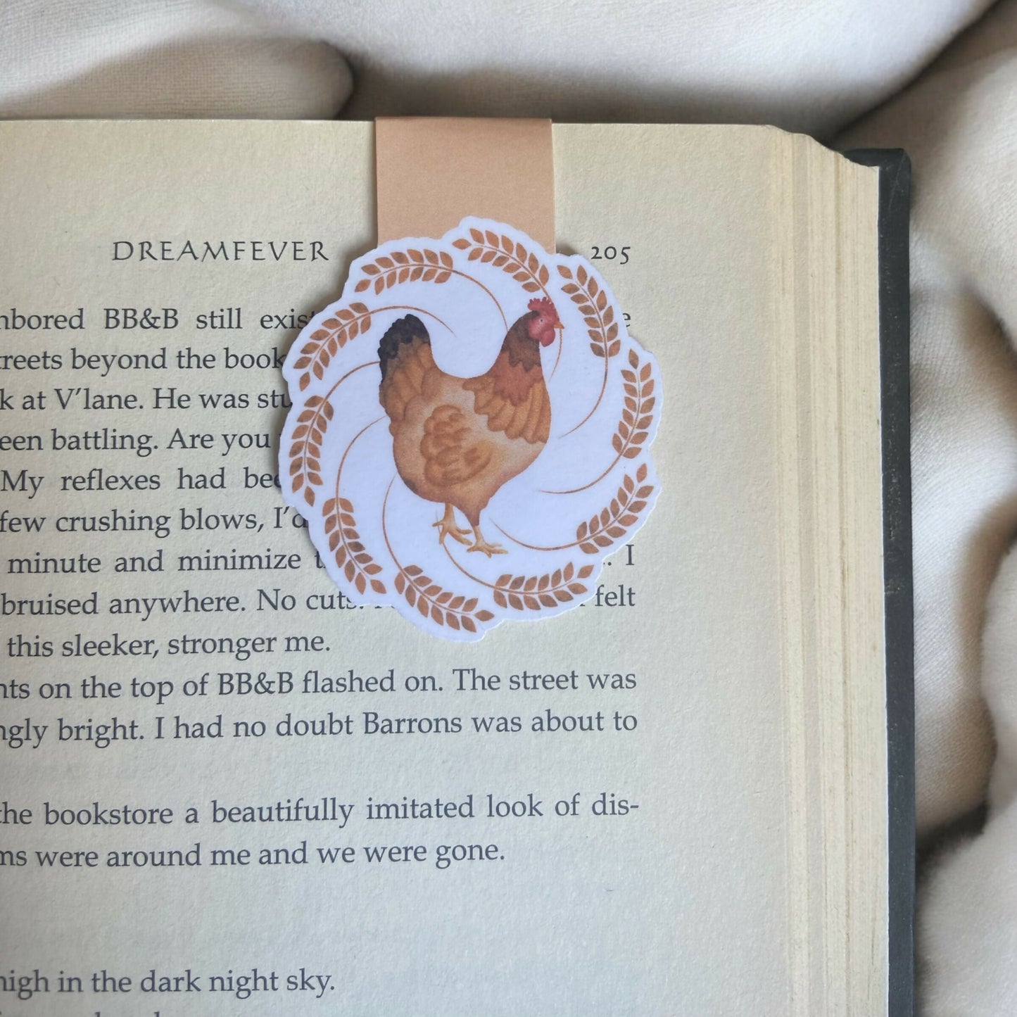 Chicken Magnetic Bookmark