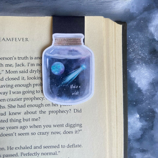 Galaxy Jar Magnetic Bookmark