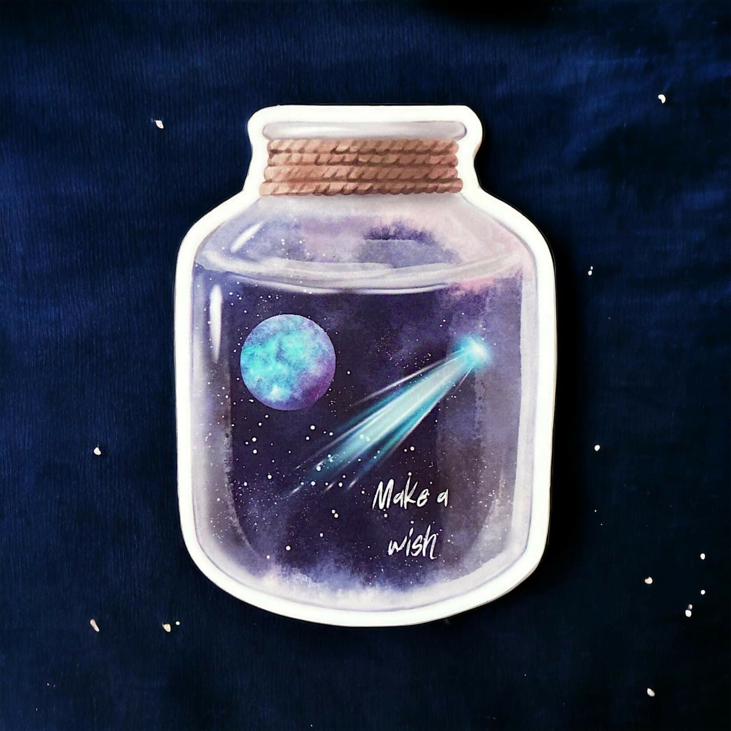 Galaxy Jar Sticker