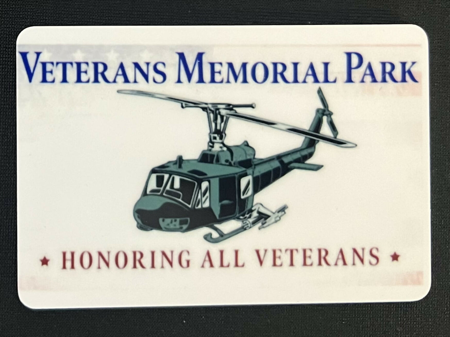 Veteran's Memorial Park Magnet