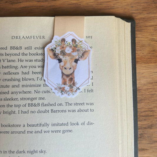 Giraffe Magnetic Bookmark