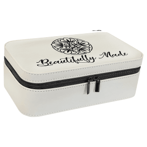 Leatherette Large Travel Jewelry Box