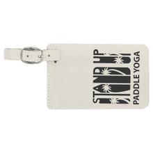 Load image into Gallery viewer, 4 1/4&quot; x 2 3/4&quot; Leatherette Luggage Tag
